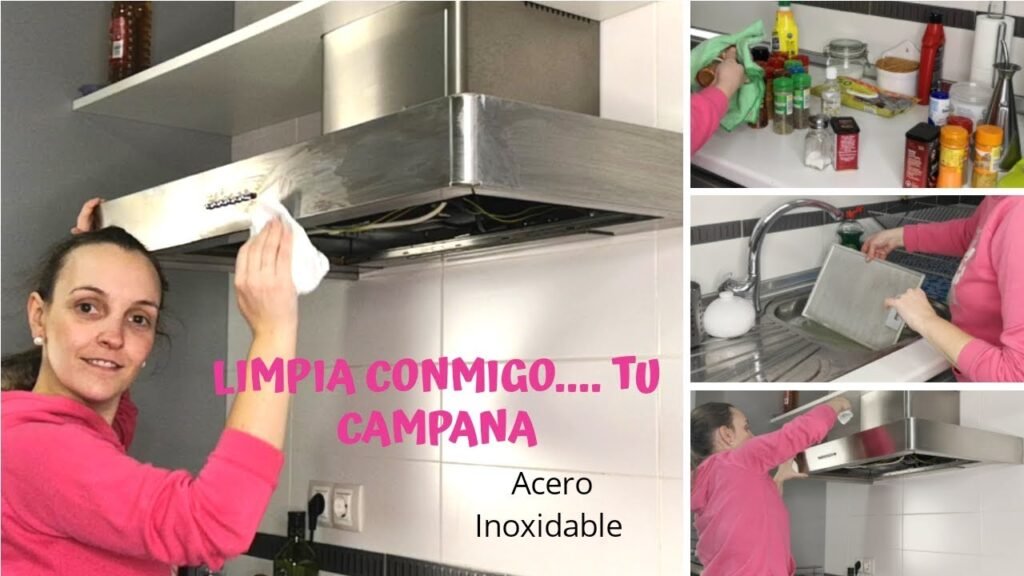 Cómo limpiar la campana de la cocina